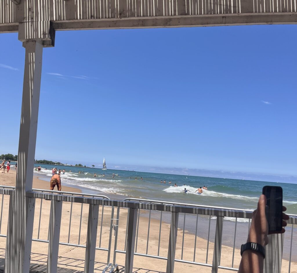 ミシガン湖の写真