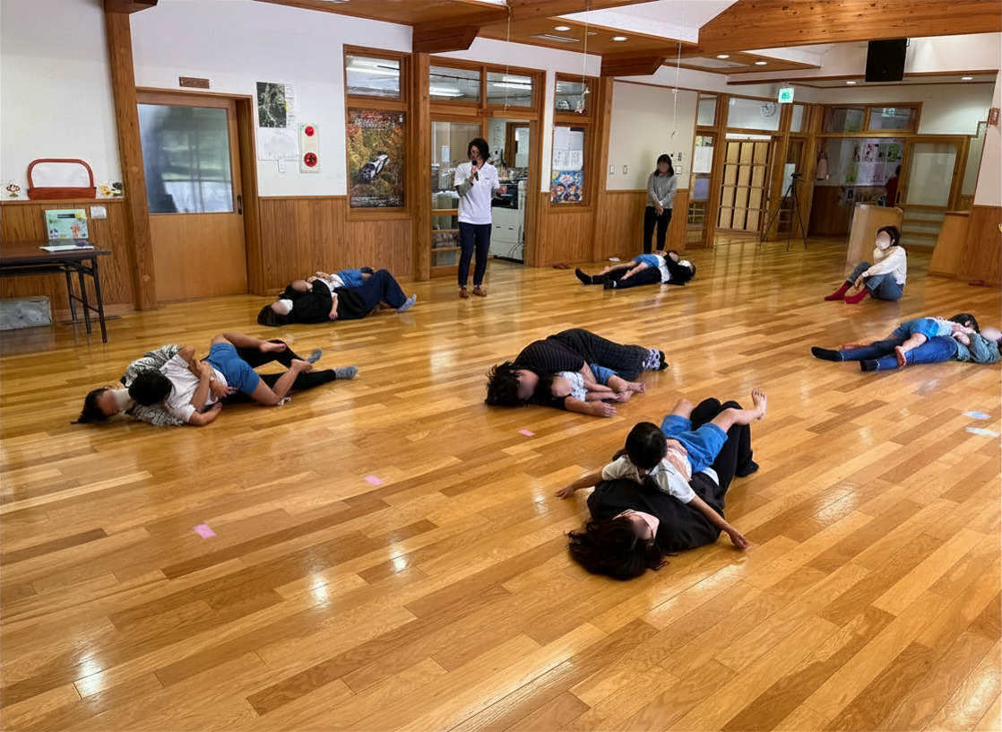幼稚園での親子活動